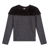 Джемпер с мехом 3Pommes 15024-29