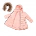 Зимнее пуховое пальто GNK 3С-817 розовое, фото #4
