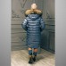 Зимнее пальто GNK 3С-821 серо-голубое, фото #2