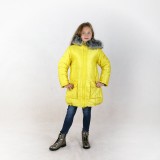 Пальто зимнее RM "Тея" желтый Пальто зимнее RM "Тея" желтый