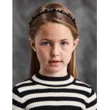 Ободок "Хрустальный" Abel & Lula 5913-90 черный Ободок "Хрустальный" Abel & Lula 5913-90 черный