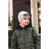 Шапка демисезонная Андерсен 32159шм05 серая Шапка демисезонная Андерсен 32159шм05 серая