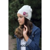 Шапка "Розы" Андерсен 12110шд02 экрю