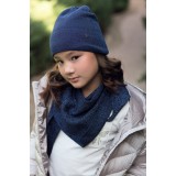 Шапка двухслойная Андерсен 12124шд42 синяя