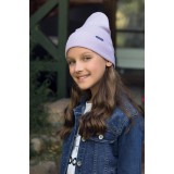 Шапка двойная Андерсен 12129шд20 сиреневая