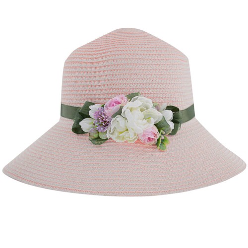 Шляпа Андерсен "Белый шоколад" розовый