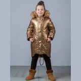 Зимнее пальто Аврора "Злата" бронза