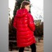 Пальто GNK С-685 красное, фото #2