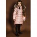 Пальто зимнее GNK ЗС-870 цвет пудра, фото #2