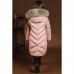 Пальто зимнее GNK ЗС-870 цвет пудра, фото #3