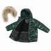 Куртка зимняя зеленая GNK 3С-884, фото #7