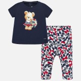 Костюм трикотажный Mayoral 1716-10 "Бантики" Костюм трикотажный Mayoral 1716-10 "Бантики"