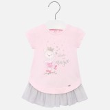 Трикотажное розовое платье Mayoral 1925-36 Трикотажное розовое платье Mayoral 1925-36