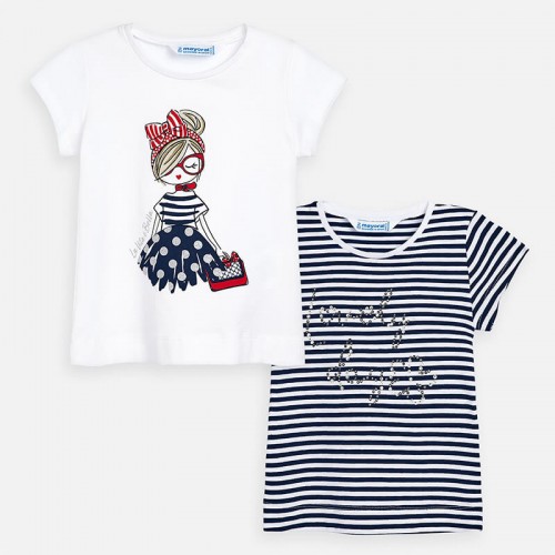 Футболка Mayoral 3004-10 комплект 2 шт