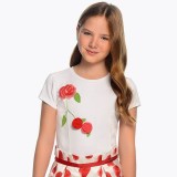 Футболка с аппликацией Mayoral 6001-80