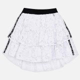 Белая гипюровая юбка Mayoral 6904-87