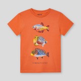 Футболка "Fish" Mayoral 3036-21 коралловая
