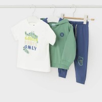 Комплект: толстовка+футболка+брюки Mayoral 1845-55