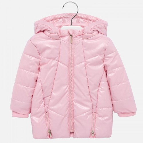 Пальто жемчужно-розовое Mayoral 2435-90