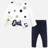 Костюм с вельветовыми легинсами Mayoral 2741-44