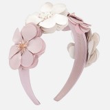 Ободок "Цветочки" Mayoral 10712-67 розовый