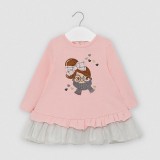 Платье с аппликацией Mayoral 2965-89 Платье с аппликацией Mayoral 2965-89