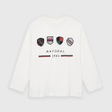 Лонгслив с аппликациями Mayoral 4045-21