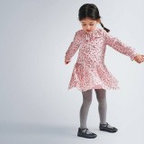 Розовое платье с сердечками Mayoral 4975-91