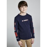 Лонгслив Nukutavake 7018-38 синий