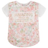 Футболка с цветочным принтом Mayoral 6042-30