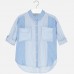 Голубая блузка Mayoral 6149-6