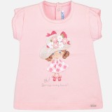 Футболка розовая Mayoral 1012-71