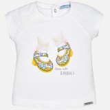 Футболка белая Mayoral 1022-86