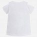 Белая футболка с рисунком Mayoral 3014-49, фото #1