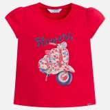 Красная футболка Mayoral 3026-89