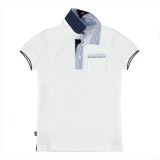 Футболка-поло белая Mayoral 3124-92