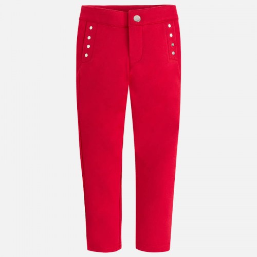 Красные брюки легинсы Mayoral 3502-76