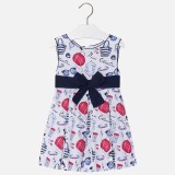 Платье с поясом-бантом Mayoral 3950-45