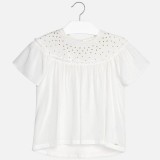 Футболка со стразами Mayoral 6036-86