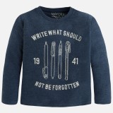 Лонгслив с вышивкой Mayoral 4024-55