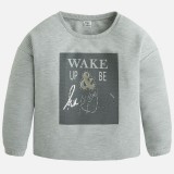 Серый пуловер "Happy" Mayoral 7430-28