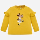 Лонгслив с рюшами Mayoral 2058-63