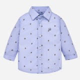 Сорочка голубая Mayoral 2130-23